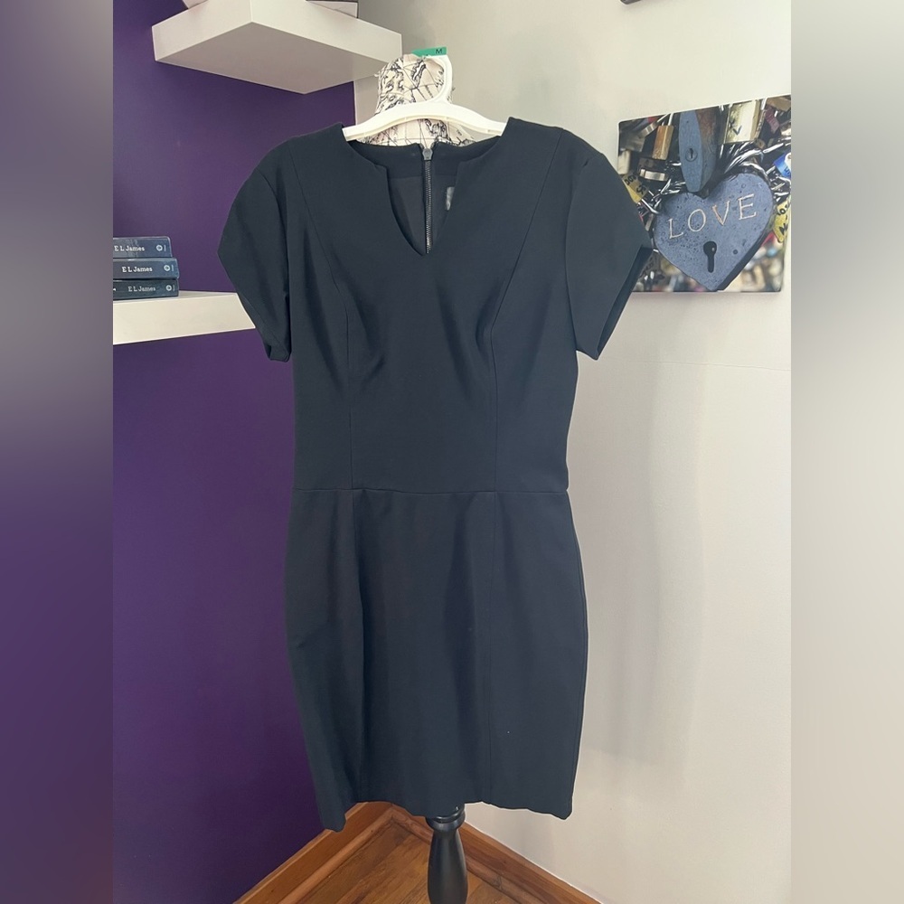 Project Gravitas Short Sleeve Little Black Dress